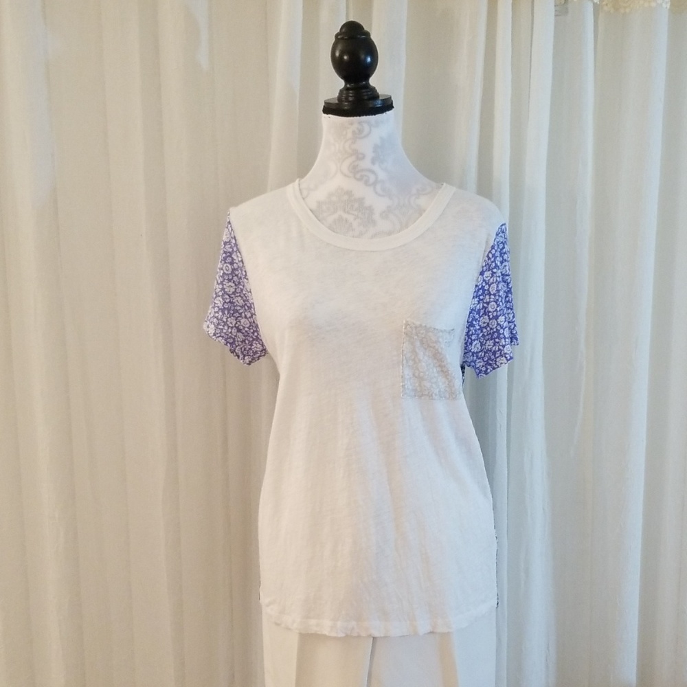 J. Crew linen T-shirt